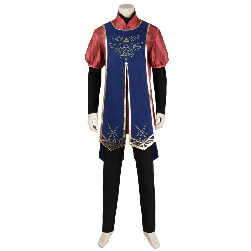Link Royal Guard Costume The Legend of Zelda Tears of the Kingdom Cosplay Suit Halloween Uniform