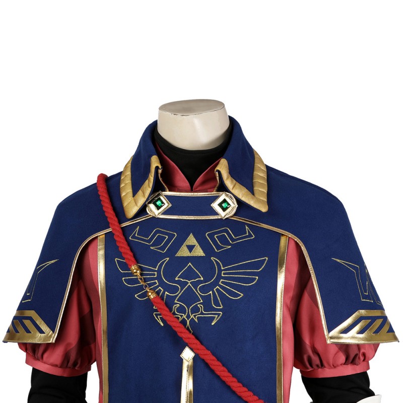 Link Royal Guard Costume The Legend of Zelda Tears of the Kingdom Cosplay Suit Halloween Uniform