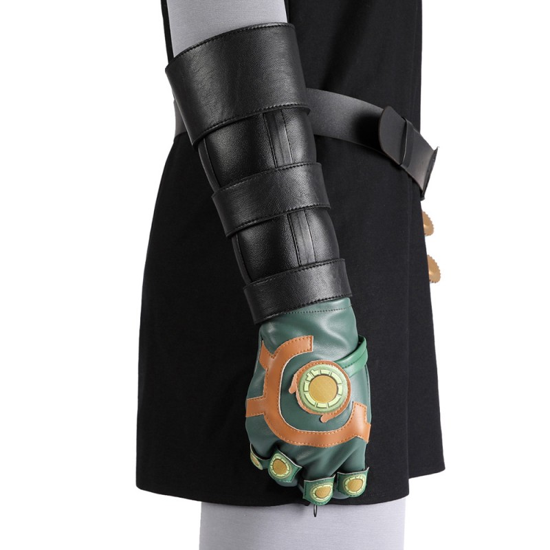 Link Dark Tunic Costume The Legend of Zelda Tears of the Kingdom Cosplay Suit for Halloween Party