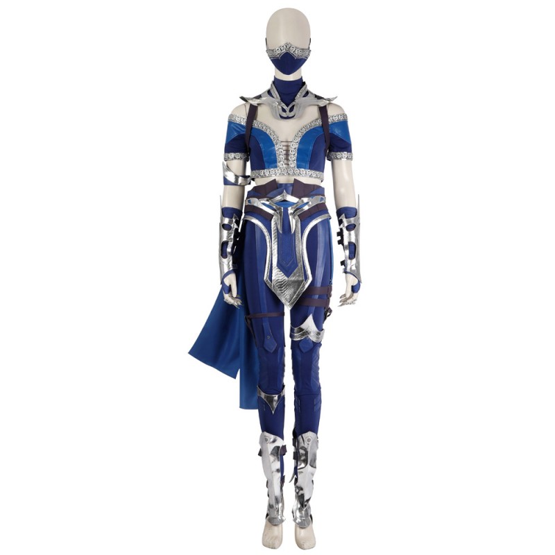 Kitana Costume Mortal Kombat 1 Cosplay Suit MK1 Halloween Outfit