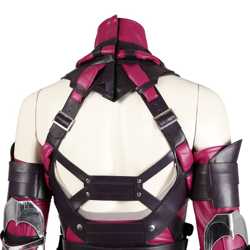 Mileena Costume Mortal Kombat Cosplay Suit MK1 Women Halloween Outfit