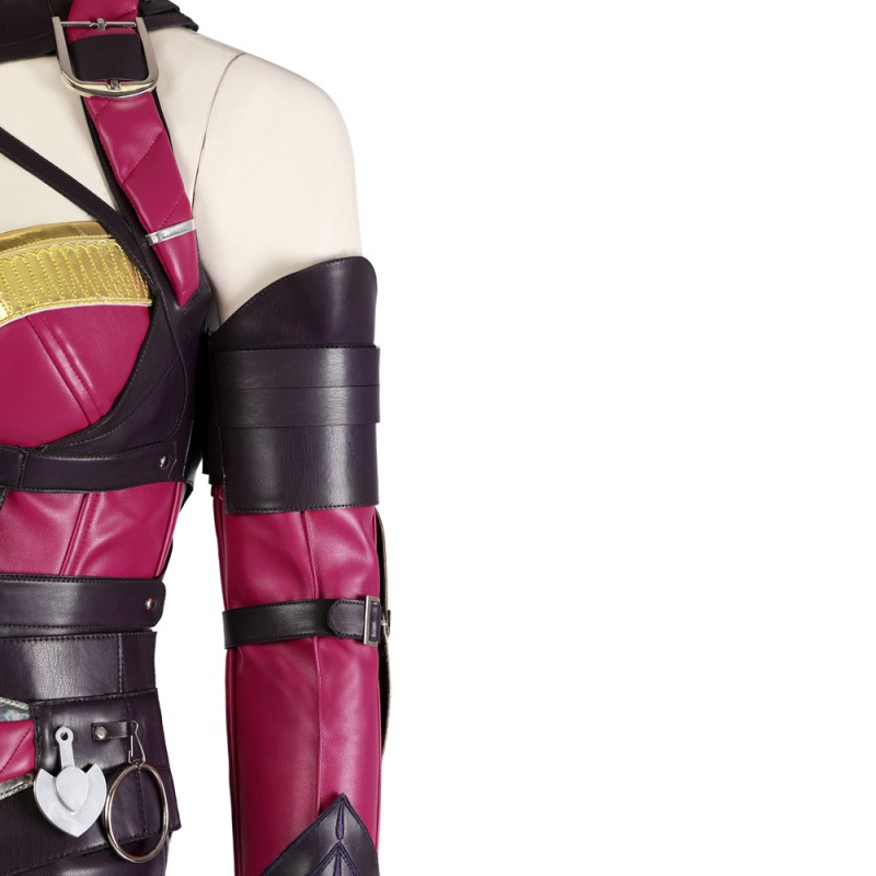 Mileena Costume Mortal Kombat Cosplay Suit MK1 Women Halloween Outfit