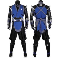 Sub-Zero Costume Mortal Kombat 1 Cosplay Suit MK1 Male Halloween Outfit