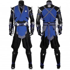 Sub-Zero Costume Mortal Kombat 1 Cosplay Suit MK1 Male Halloween Outfit