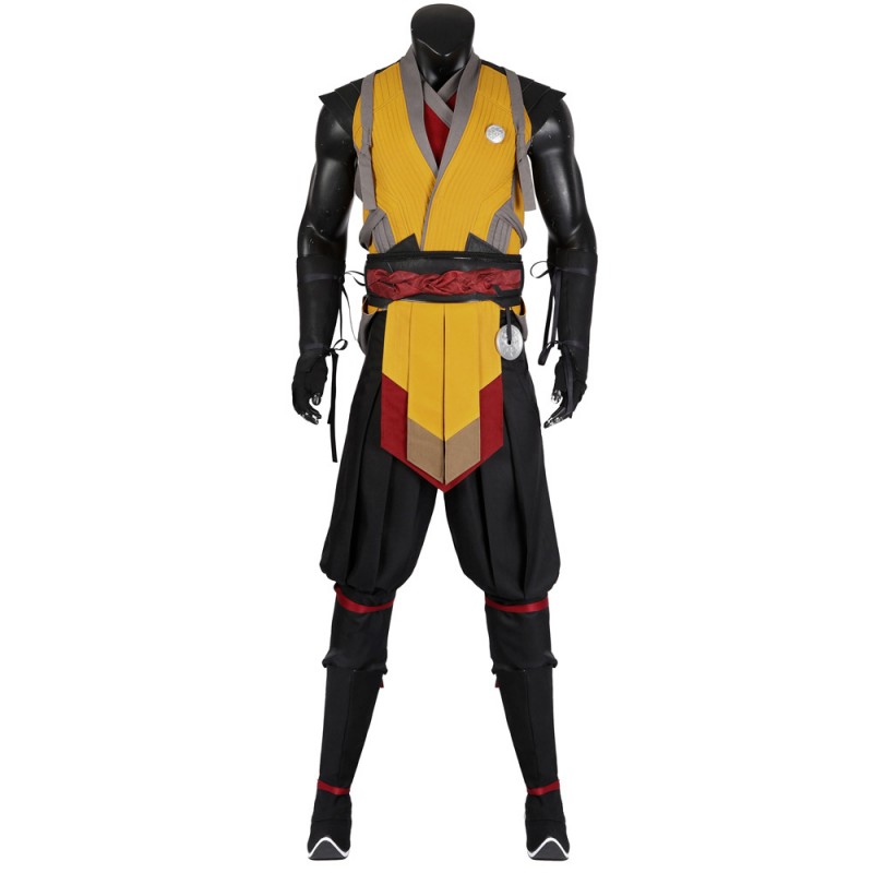 Scorpion Costume Mortal Kombat 1 Cosplay Suit MK1 Halloween Outfit for Male