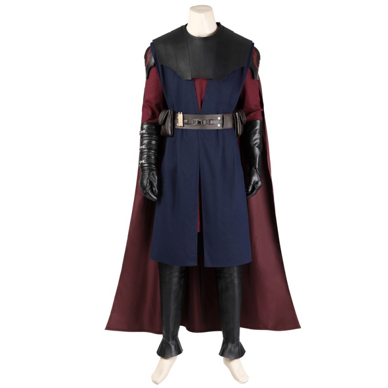 Anakin Skywalker Costume Star Wars The Clone Wars Ahsoka Season 1 Cosplay Suit