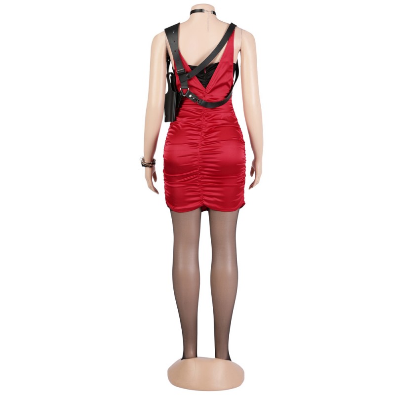 Ada Wong Costume Resident Evil 4 Remake Cosplay Suit Halloween Gift for Women