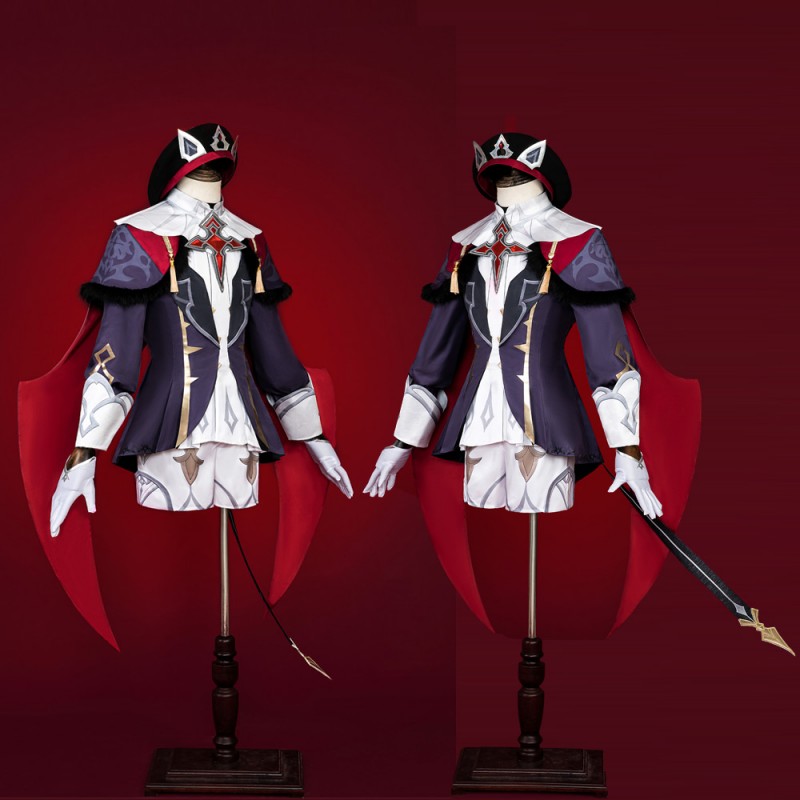 Genshin Impact Dahlia Costume Game Halloween Cosplay Suit for Male