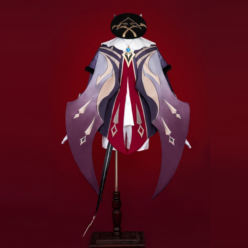 Genshin Impact Dahlia Costume Game Halloween Cosplay Suit for Male