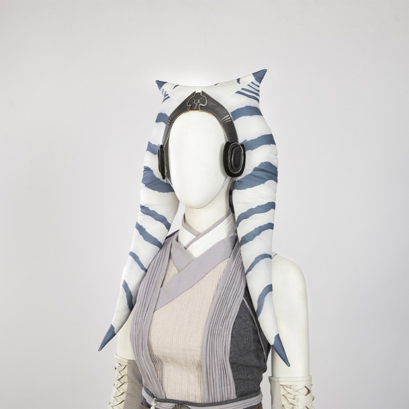 Ahsoka Tano Suit Star Wars The Cosplay Costumes White Halloween Battle Outfit