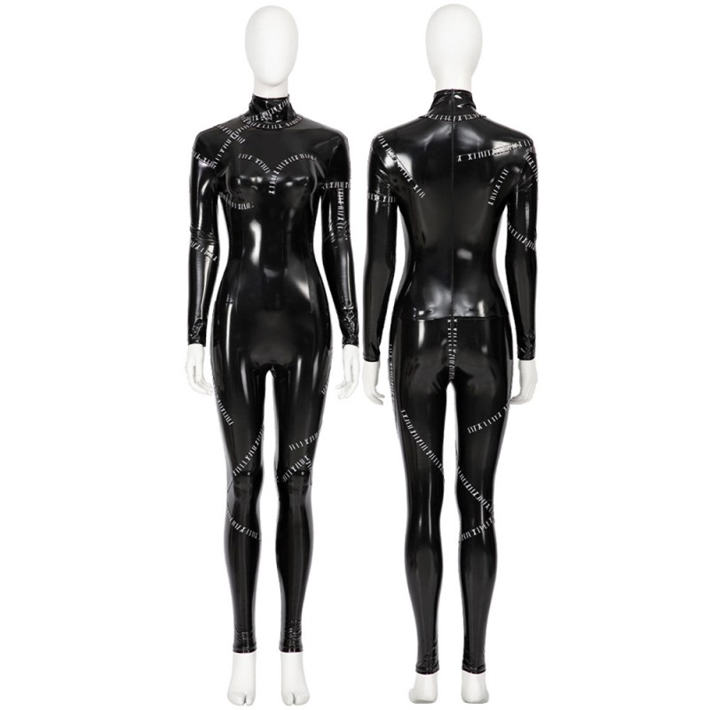 Ready To Ship - Catgirl Costume Bat Return Selina Kyle Black Halloween Cosplay Suit