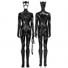 Ready To Ship - Catgirl Costume Bat Return Selina Kyle Black Halloween Cosplay Suit