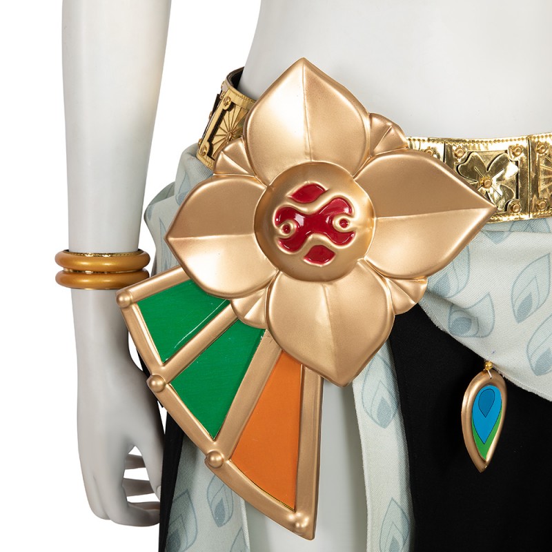 Makeela Riju Costume The Legend of Zelda Tears of the Kingdom Halloween Cosplay Suit