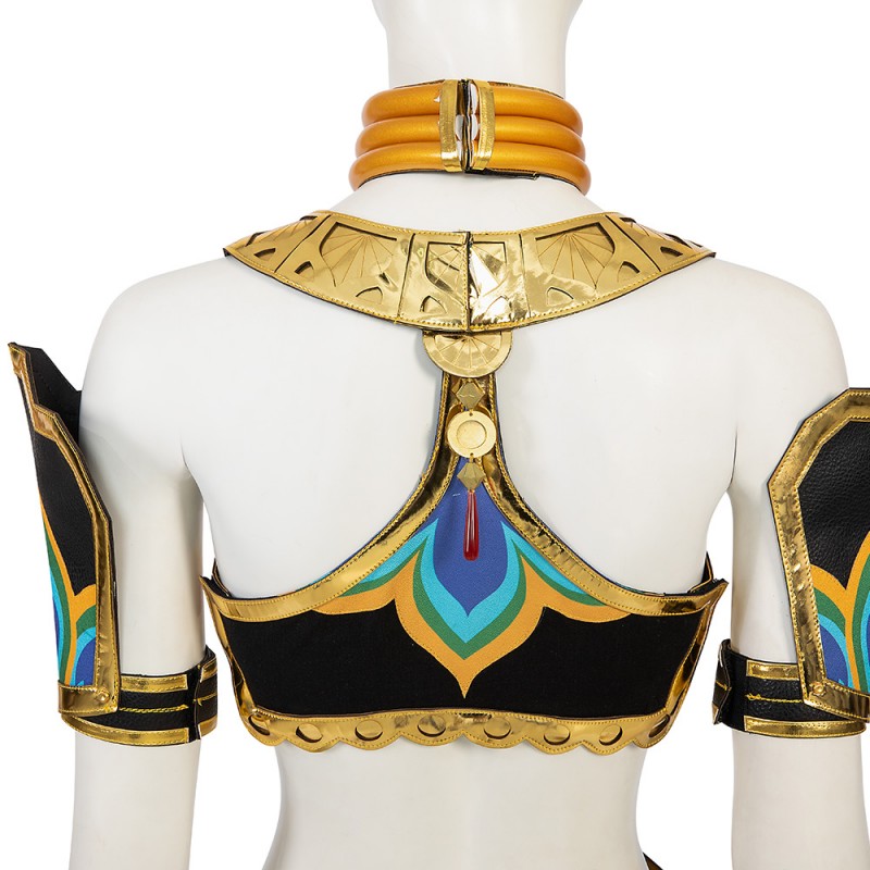 Makeela Riju Costume The Legend of Zelda Tears of the Kingdom Halloween Cosplay Suit