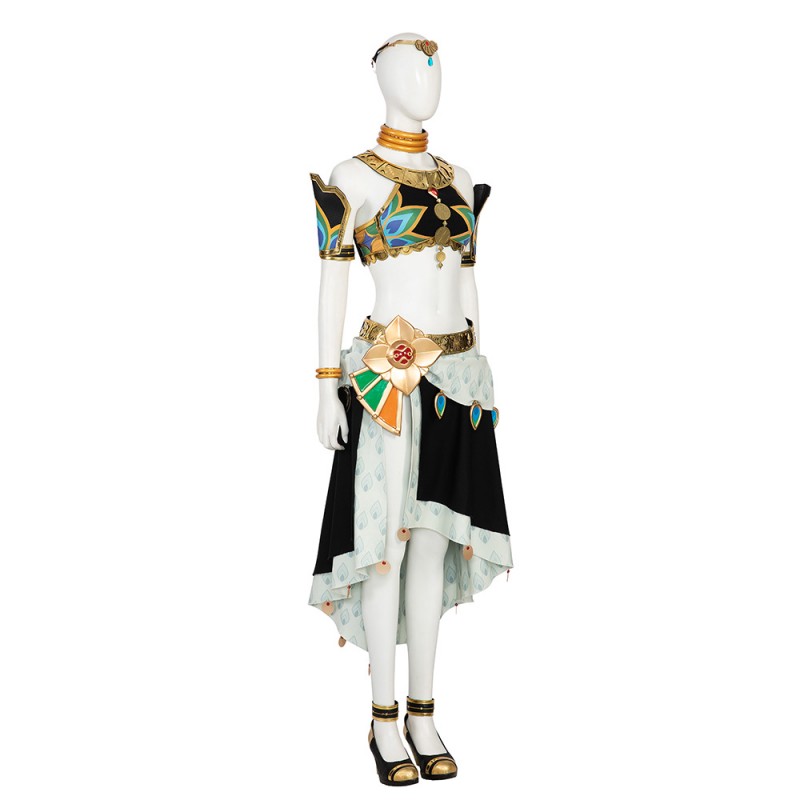 Makeela Riju Costume The Legend of Zelda Tears of the Kingdom Halloween Cosplay Suit