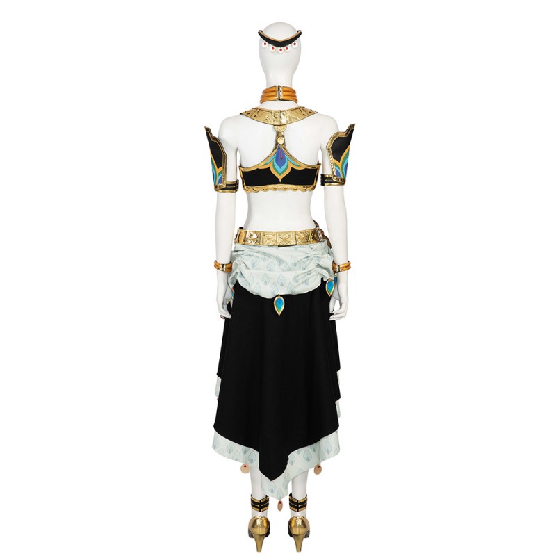 Makeela Riju Costume The Legend of Zelda Tears of the Kingdom Halloween Cosplay Suit