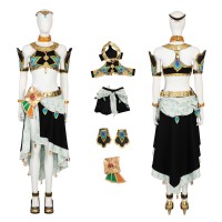 Makeela Riju Costume The Legend of Zelda Tears of the Kingdom Halloween Cosplay Suit