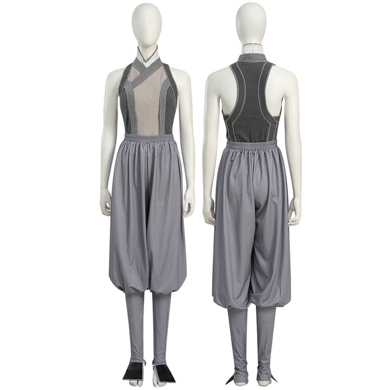 Ahsoka Tano Cosplay Suit Star Wars Ahsoka Halloween Costumes White Robe Edition