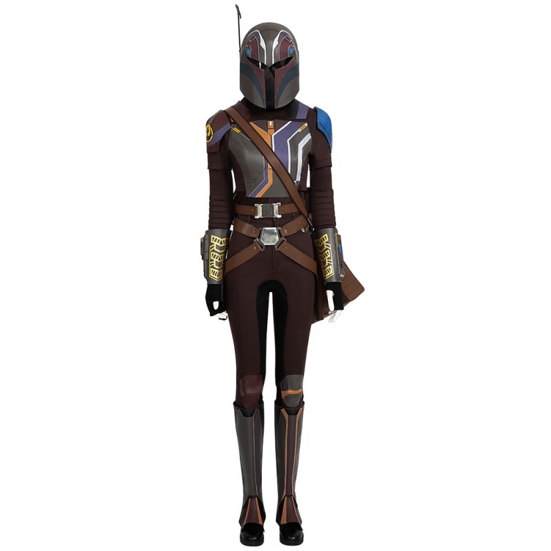 Ahsoka Sabine Wren Costume Star Wars Cosplay Suit Halloween Outfits