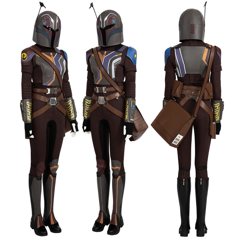 Ahsoka Sabine Wren Costume Star Wars Cosplay Suit Halloween Outfits