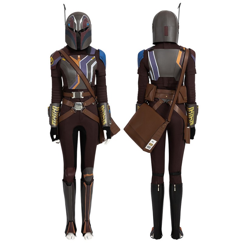 Ahsoka Sabine Wren Costume Star Wars Cosplay Suit Halloween Outfits
