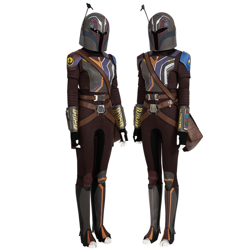 Ahsoka Sabine Wren Costume Star Wars Cosplay Suit Halloween Outfits