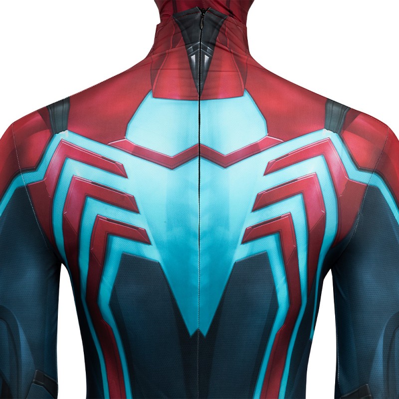 Spiderman Velocity Jumpsuit Spider-Man Cosplay Costumes Men Halloween Outfits
