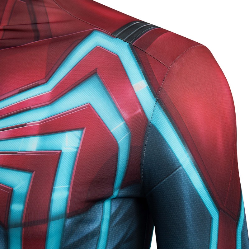 Spiderman Velocity Jumpsuit Spider-Man Cosplay Costumes Men Halloween Outfits