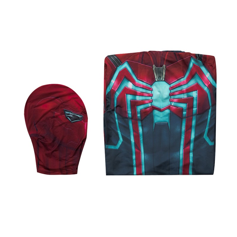 Spiderman Velocity Jumpsuit Spider-Man Cosplay Costumes Men Halloween Outfits