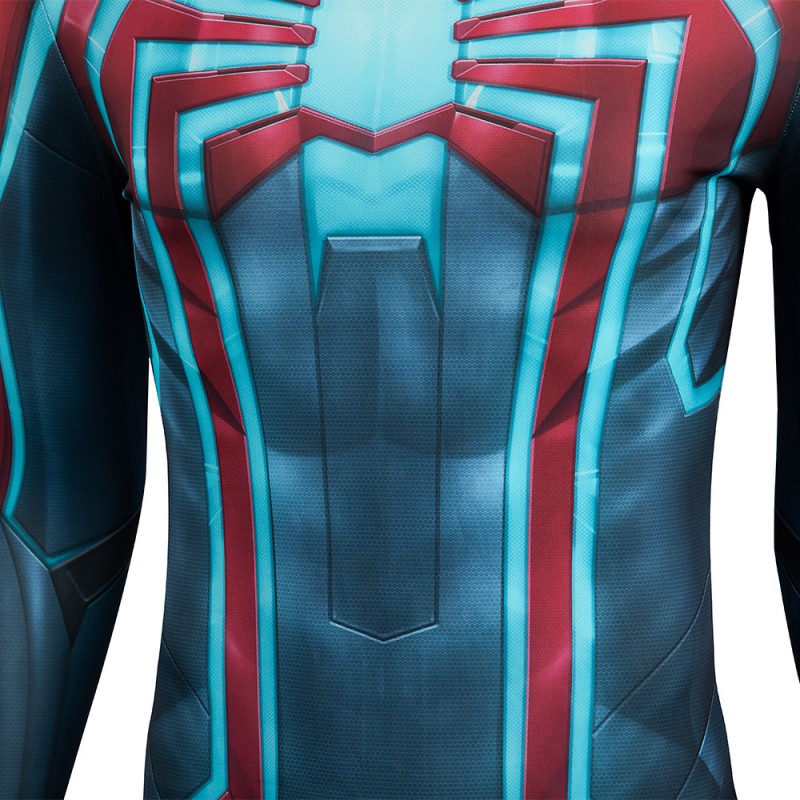 Spiderman Velocity Jumpsuit Spider-Man Cosplay Costumes Men Halloween Outfits