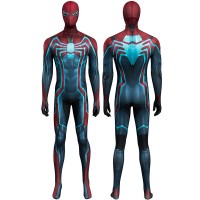 Spiderman Velocity Jumpsuit Spider-Man Cosplay Costumes Men Halloween Outfits