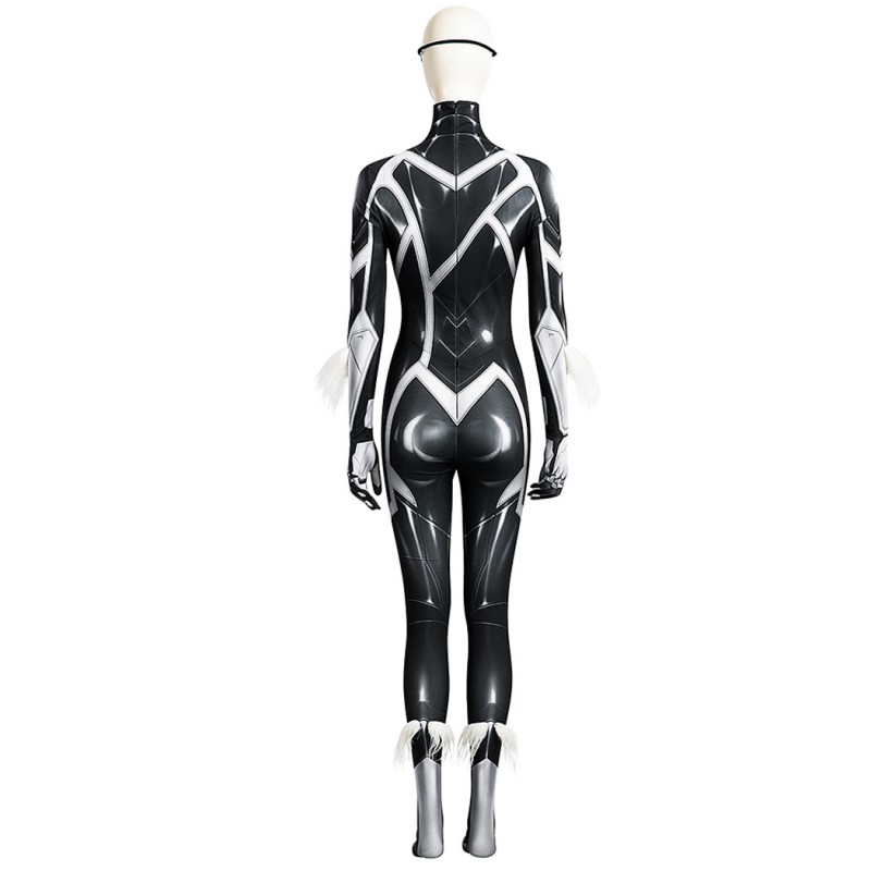 Spiderman Felicia Hardy Jumpsuit Spider-Man 2 Black Cat Suit Halloween Cosplay Costumes