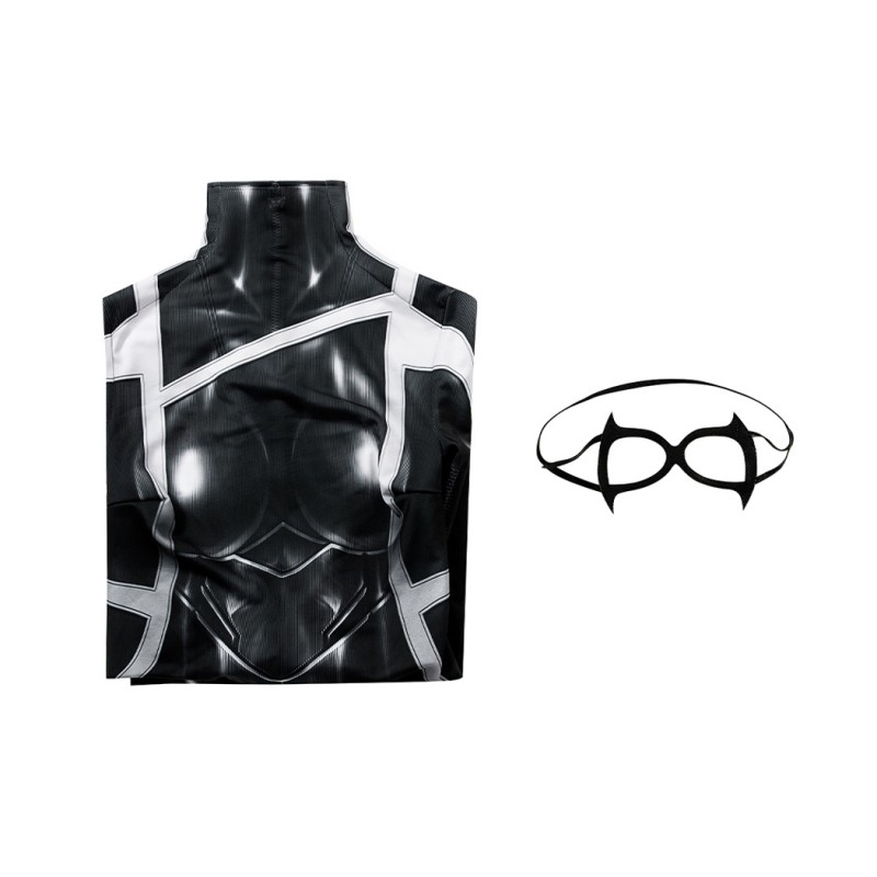 Spiderman Felicia Hardy Jumpsuit Spider-Man 2 Black Cat Suit Halloween Cosplay Costumes