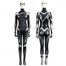 Spiderman Felicia Hardy Jumpsuit Spider-Man 2 Black Cat Suit Halloween Cosplay Costumes