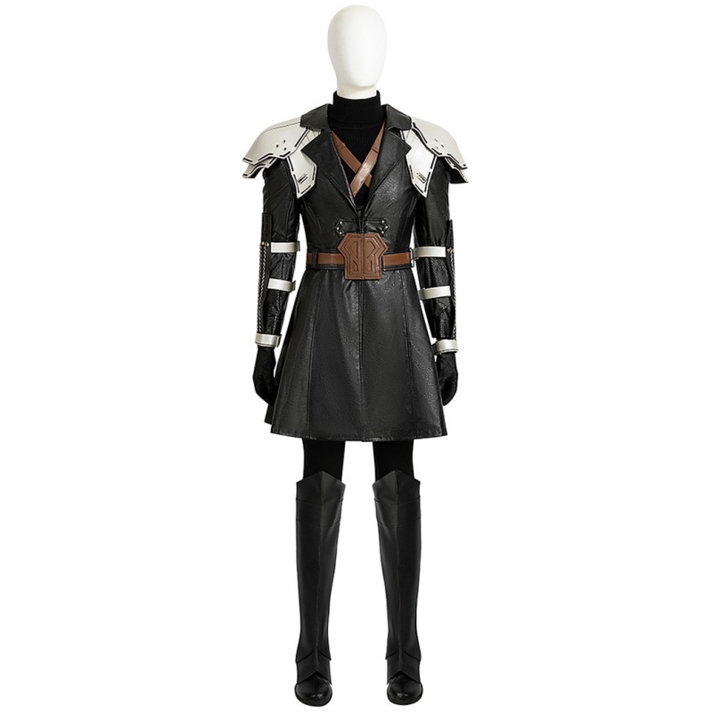 Sephiroth Costume Final Fantasy VII Remake Cosplay Suit FFVII Young Edition