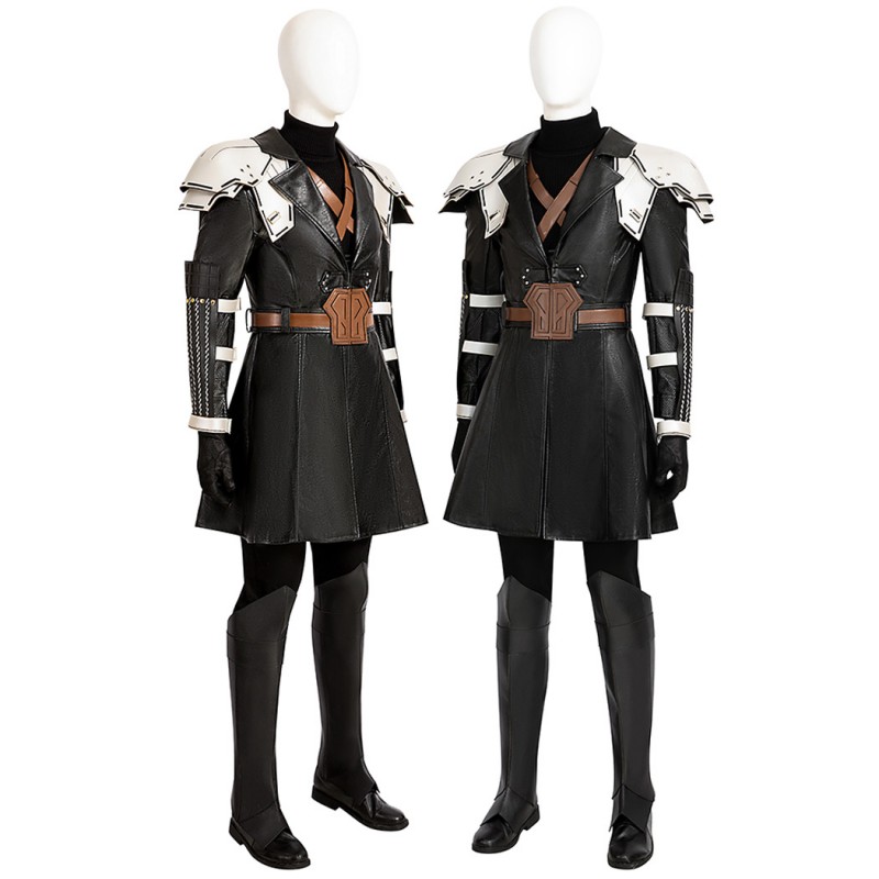 Sephiroth Costume Final Fantasy VII Remake Cosplay Suit FFVII Young Edition