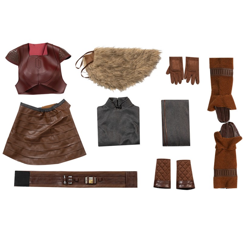The Armorer Costume The Mandalorian Season 3 Cosplay Suit