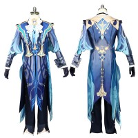 Game Genshin Impact Neuvillette Cosplay Costumes Halloween Suit