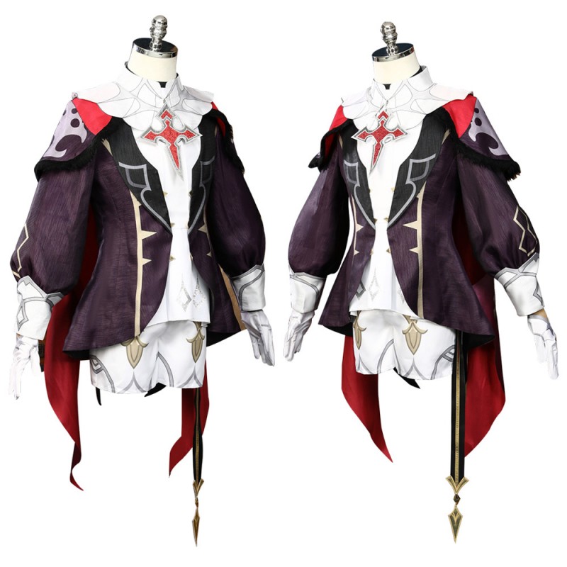 Dahlia Costume Game Genshin Impact Cosplay Suit for Halloween Party