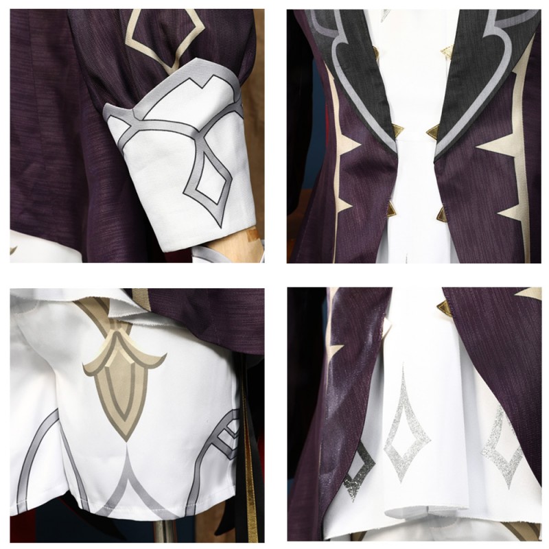 Dahlia Costume Game Genshin Impact Cosplay Suit for Halloween Party