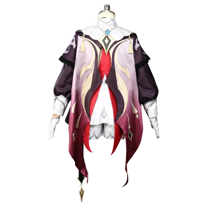 Dahlia Costume Game Genshin Impact Cosplay Suit for Halloween Party