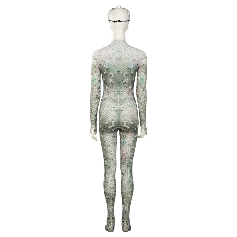 Queen Atlanna Jumpsuit The Sea King 2 Cosplay Costumes Women Halloween Suit