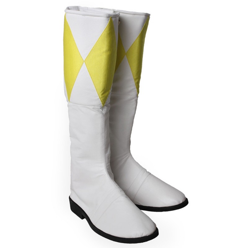 Yellow Ranger Costume Womens Mighty Morphin Power Rangers Cosplay Suit