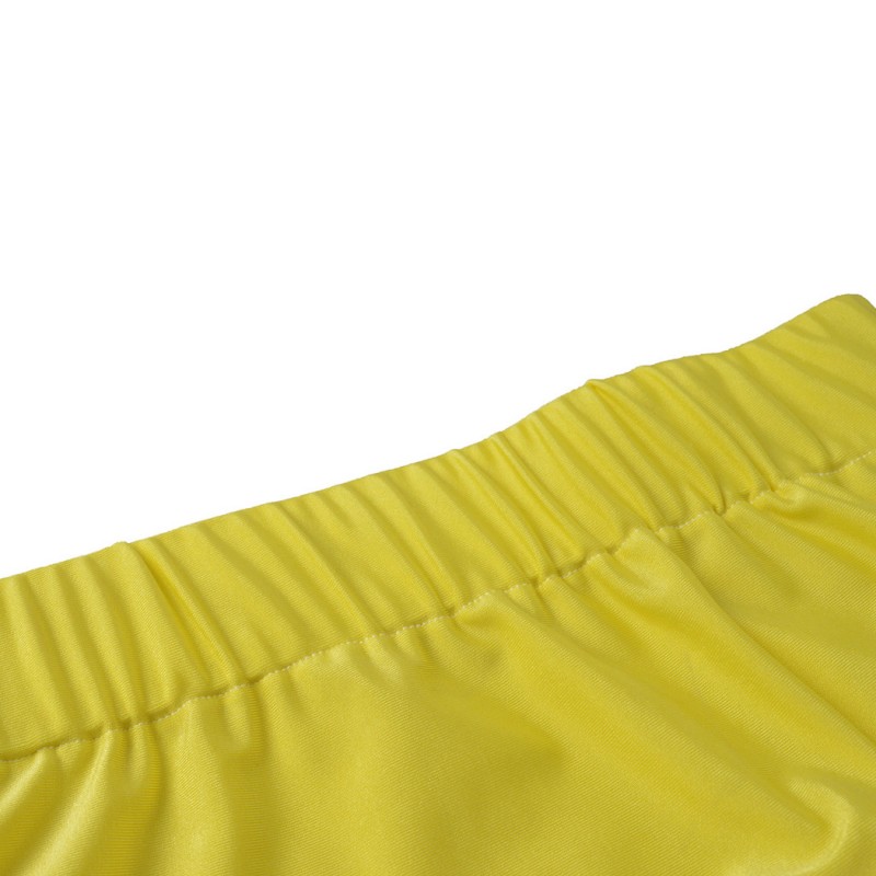 Yellow Ranger Costume Womens Mighty Morphin Power Rangers Cosplay Suit