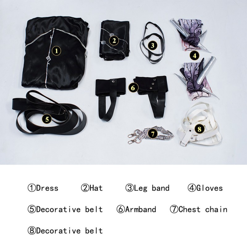 Path to Nowhere NOX Costume Game Halloween Cosplay Suit