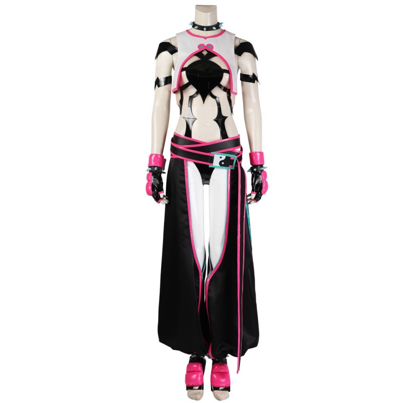 Juri Costume Game Street Fighter 6 Cosplay Suit Halloween Outfits