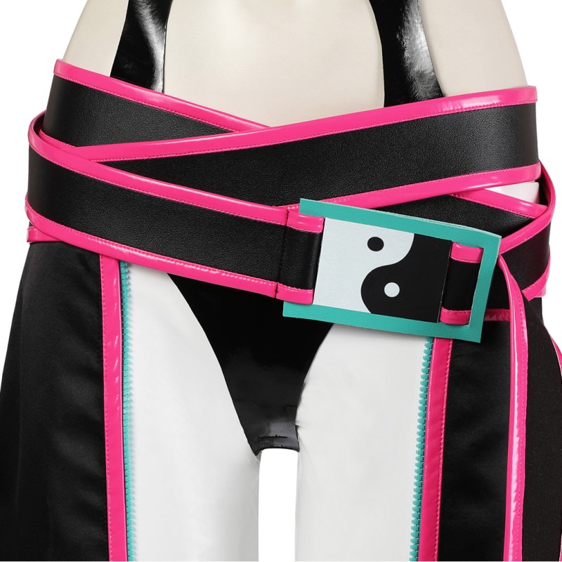 Juri Costume Game Street Fighter 6 Cosplay Suit Halloween Outfits