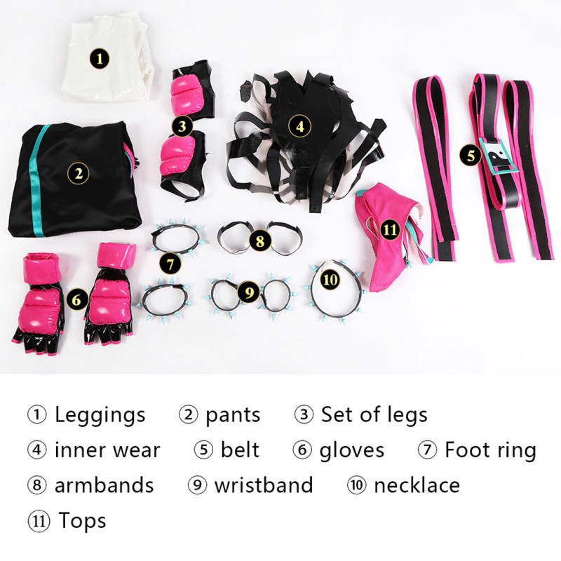 Juri Costume Game Street Fighter 6 Cosplay Suit Halloween Outfits