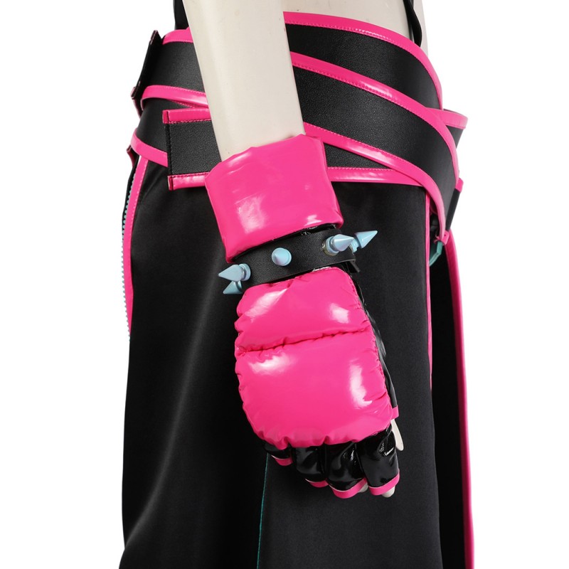 Juri Costume Game Street Fighter 6 Cosplay Suit Halloween Outfits