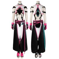 Juri Costume Game Street Fighter 6 Cosplay Suit Halloween Outfits